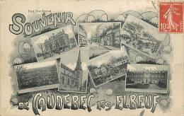 Delcampe - 76* CAUDEBEC LES ELBEUF  Souvenir  Multivues    RL07.0413 - Caudebec-lès-Elbeuf