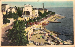 Delcampe - CPSM SAINT RAPHAEL - L'HOTEL ""LES ALGUES"" ET BOULEVARD FELIX MARTIN - Saint-Raphaël