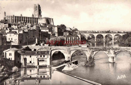 Delcampe - CPSM ALBI - VUE SUR LE TARN - Albi