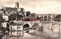 Delcampe - CPSM ALBI - VUE SUR LE TARN - Albi