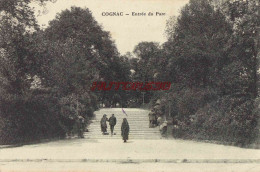 Delcampe - CPA COGNAC - ENTREE DU PARC - Cognac