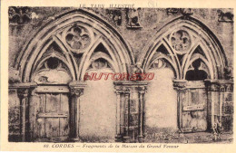 Delcampe - CPA CORDES - MAISON DU GRAND VENEUR - Cordes
