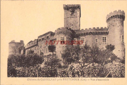 Delcampe - CPA BRETENOUX - LOT - ENVIRONS - CHATEAU DE CASTELNAU - Bretenoux