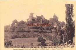 Delcampe - CPA BRETENOUX - LOT - ENVIRONS - CHATEAU DE CASTELNAU - Bretenoux
