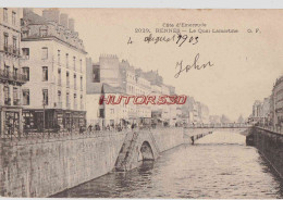 Delcampe - CPA RENNES - LE QUAI LAMARTINE - Rennes