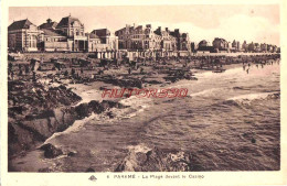 Delcampe - CPA PARAME - LA PLAGE DEVANT LE CASINO - Parame