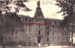 Delcampe - CPA RENNES - LE LYCEE - Rennes