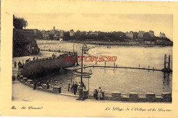 Delcampe - CPA DINARD - L'ECLUSE ET LA PISCINE - Dinard