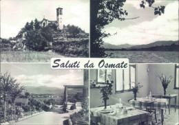 Delcampe - C424 - Cartolina Provincia Di Varese - Saluti Da Osmate - Varese