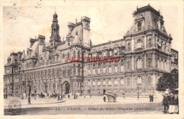 Delcampe - CPA PARIS - L'HOTEL DE VILLE - Autres Monuments, édifices