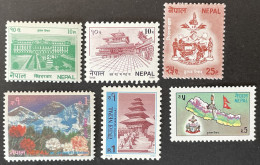 Delcampe - NEPAL  -  MNH** - 1994-96 - # 533/540  6 Stamps - Nepal