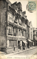 Delcampe - CPA Bayeux Vieille Maison De La Rue Bienvenue Coiffeur - Bayeux