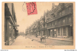 Delcampe - BALP4-0411-62 - BERCK-PLAGE - Avenue De La Gare - Berck