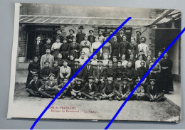 Delcampe - CARTE 81 TARN CASTRES 12X18CM USINE DE PERAUDEL ÉDITEUR GUIONIE TOULOUSE OUVRIERS PERSONNEL - Castres