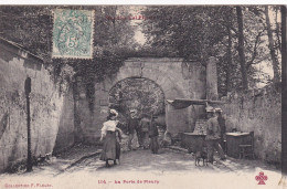 Delcampe - MEUDON  - VAL  FLEURY,,,,,,LA PORTE De FLEURY,,,COLLECTION F.  FLEURY ,,, 1907,,,TBE,,, Rare,, - Meudon