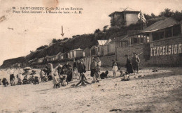Delcampe - Saint Brieuc - La Plage Saint Laurent - L'heure Du Bain - L'excelsior - Saint-Brieuc