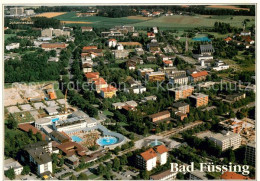 Delcampe - Bad Fuessing Fliegeraufnahme Thermalbad - Bad Füssing