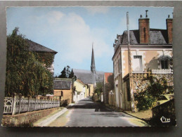 Delcampe - CP 37 FONDETTES Prés Luynes - L'église Saint Symphorien Et La Route De Luynes , Pharmacie Timbrée 1967 - Fondettes