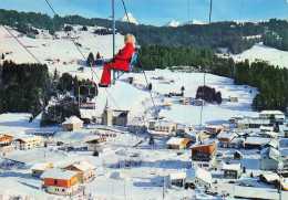 Delcampe - 74 LES GETS TELESIEGE DU MONT CHERY - Les Gets