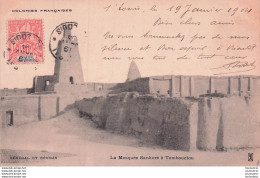 Delcampe - LA MOSQUEE SANKORE A TOMBOUCTOU COLONIES FRANCAISES - Mali
