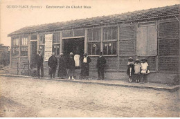 Delcampe - QUEND PLAGE - Restaurant Du Chalet Bleu - Très Bon état - Quend