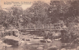 Delcampe - Bourganeuf Passerelle Pres La Cascade Des Jarraux - Bourganeuf