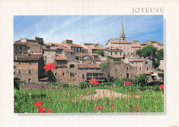 Delcampe - 7 JOYEUSE VUE DE LA VILLE - Joyeuse