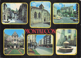 Delcampe - 3 MONTLUCON RUE TYPIQUE - Montlucon