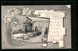Delcampe - AK Berlin, Houten`s Cacao-Stube, Werderstrasse 7 - Mitte