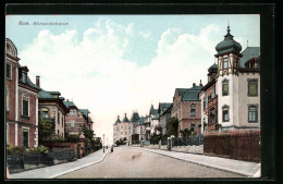 Delcampe - AK Aue, Partie In Der Bismarckstrasse - Aue