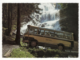 Delcampe - Postauto Von Kiental Nach Griesalp Mit Unterstem Dündenfall Und Brücke - Busse & Reisebusse