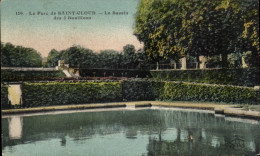 Delcampe - CPA Parc De Saint Cloud Le Bassin Des 3 Bouillons - Saint Cloud