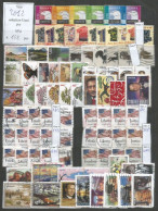 Delcampe - USA Yearset 2012 Selection # 142 Pcs 90% VFU Off-Paper Incl.6 Coil #s, APU, SSP, Conv Booklets,HV, Etc - Années Complètes