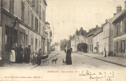 Delcampe - Mormant - Rue De Paris "pionnière 1907" - Mormant