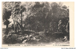 Delcampe - BAUP13-0842-MUSEE - Musee De Bruxelles - La Chasse D'atlante Par Rubens - Museen