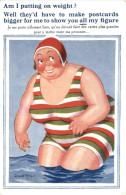 Delcampe - Humor - Am I Putting On Weight? - Humor