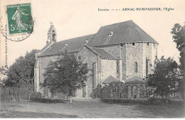 Delcampe - ARNAC POMPADOUR - L'Eglise - Très Bon état - Arnac Pompadour