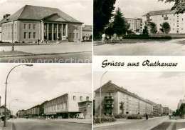 Delcampe - Rathenow Staatliches Kurhaus Schleusenplatz Wilhelm Pieck Strasse Brandenburger - Rathenow