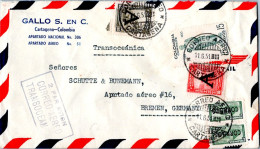Delcampe - 2c Communications Building Postal Tax Overprinted Correos (2), And 10c Symbol Of Legend Of El Dorado And 60c Colonial Bo - Colombie