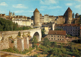 Delcampe - SEMUR EN AUXOIS Vue Generale 19(scan Recto Verso)MF2792 - Semur