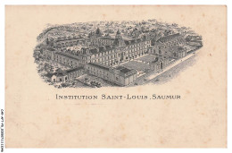 Delcampe - CAR-AFTP5-0197-49 - Institutions Saint-louis - SAUMUR - Saumur