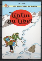 Delcampe - Carte Postale : Hergé : Tintin/ Tintin Au Tibet - 088 - Comicfiguren