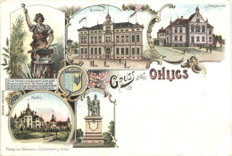 Delcampe - Gruss Aus Ohligs - Litho - Solingen - Solingen