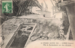 Delcampe - 80 CORBIE EFFET DU BOMBARDEMENT PAR OBUS ALLEMANDS - Corbie