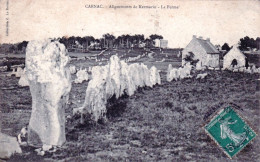 Delcampe - 56 - Morbihan -  CARNAC  - Alignements De Menhirs De Kermario - La Ferme - Carnac
