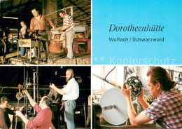 Delcampe - Wolfach Schwarzwald BW Dorotheenhuette Glasmacher Und Glasschleifer Bei Der Arbe - Wolfach