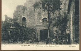 Delcampe - Compiegne Les Ruines De La Tour Jeanne D'arc - Compiegne
