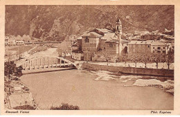 Delcampe - BREIL - Gare à La Frontière Franco Italienne - état - Breil-sur-Roya