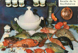 Delcampe - Carte Postale - Recettes De Cuisine - Bouillabaisse - Gastronomie - Carte Dentelée - CPSM Grand Format - Voir Scans Rect - Küchenrezepte