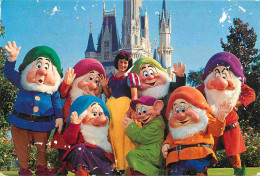 Delcampe - Carte Postale - Parc D'Attractions - Walt Disney World Orlando - Snow White And The Seven Dwarfs - Blanche Neiuge Et Les - Disneyworld